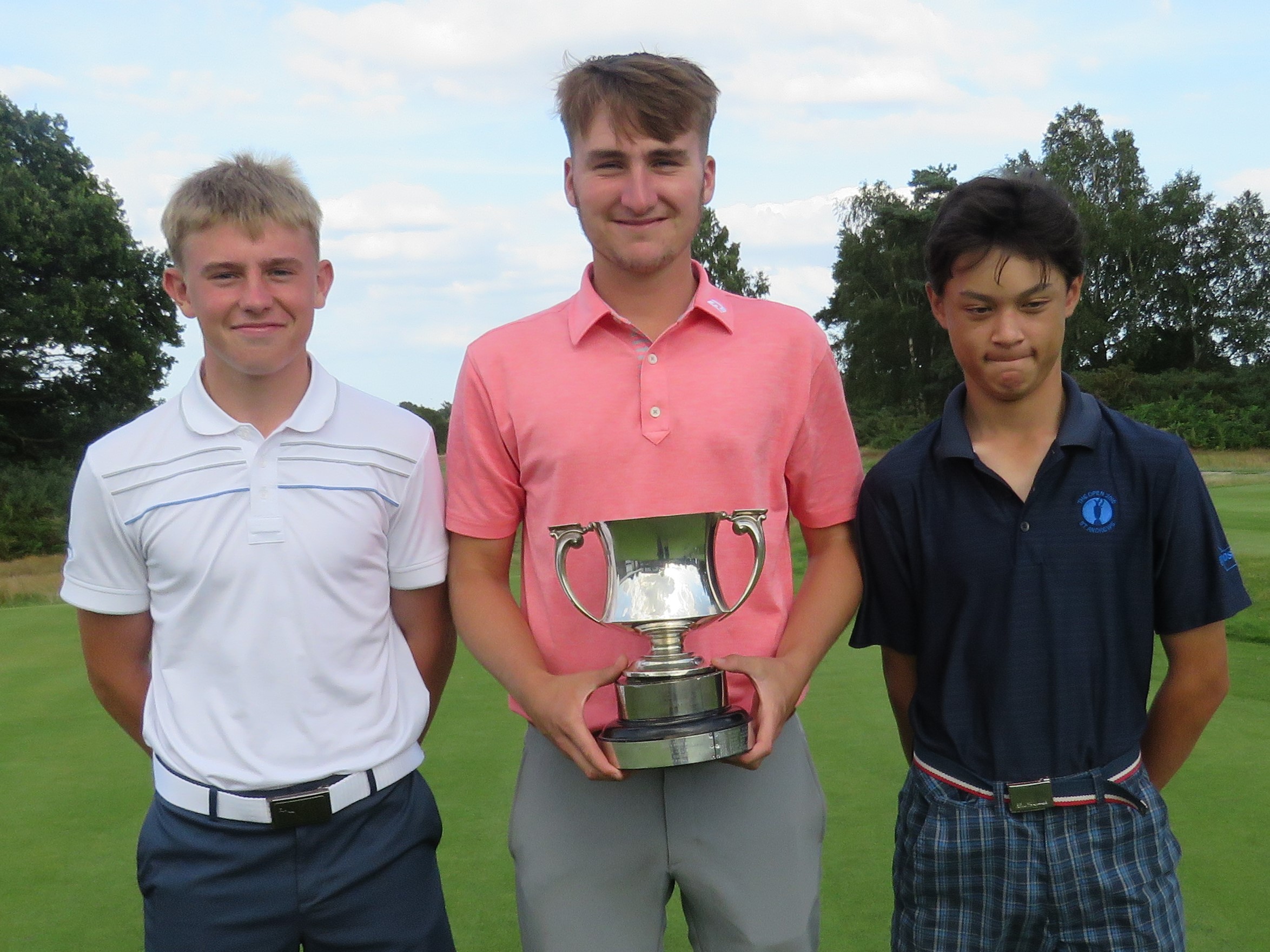 George Fricker wins Suffolk Junior Championship